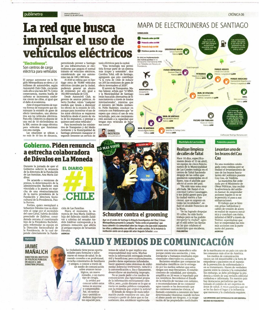 2304 Publimetro - Carta - Salud y medios de comunicación -IPSUSS