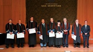 Universidad San Sebastián invistió a nuevos Profesores Titulares